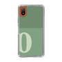 Slim Protection Case［ Original - initial two tone - O green ］