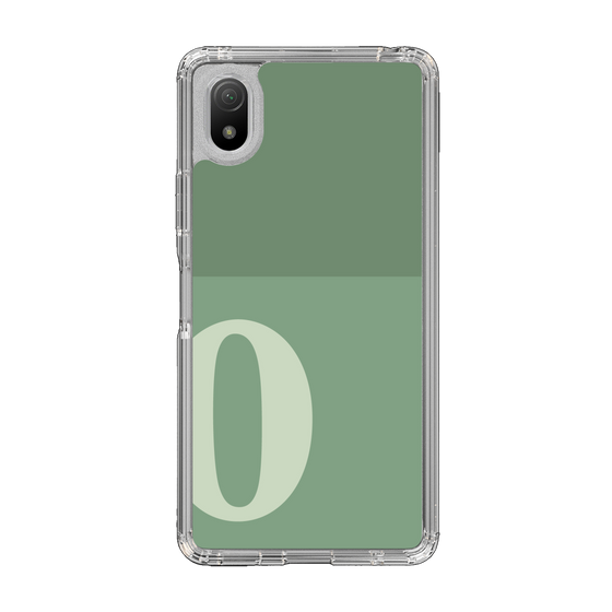 Slim Protection Case［ Original - initial two tone - O green ］