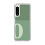 Slim Protection Case［ Original - initial two tone - O green ］