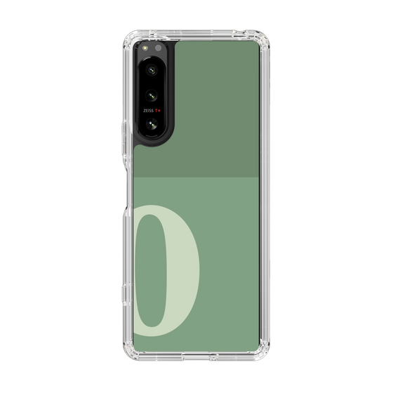 Slim Protection Case［ Original - initial two tone - O green ］