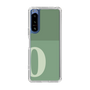 Slim Protection Case［ Original - initial two tone - O green ］