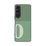 Slim Protection Case［ Original - initial two tone - O green ］