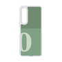 Slim Protection Case［ Original - initial two tone - O green ］