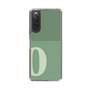 Slim Protection Case［ Original - initial two tone - O green ］