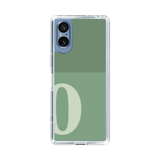 Slim Protection Case［ Original - initial two tone - O green ］