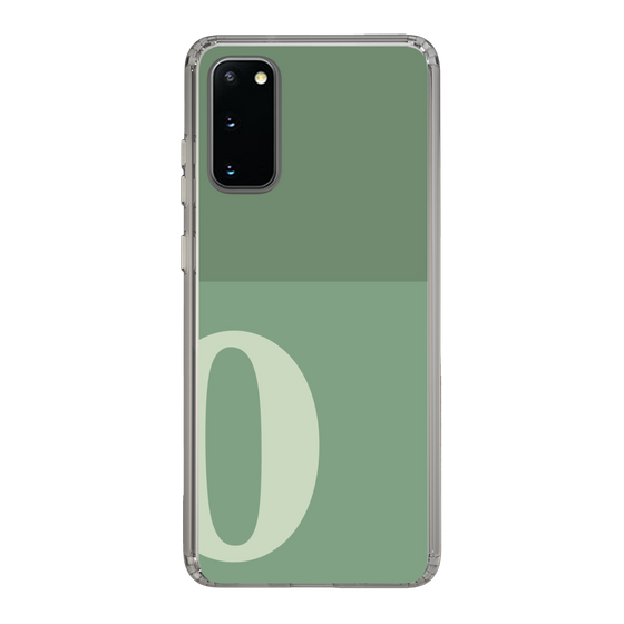 Slim Protection Case［ Original - initial two tone - O green ］