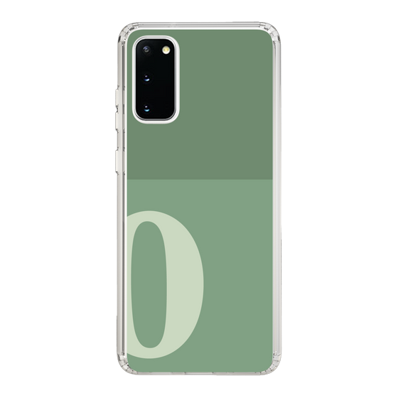 Slim Protection Case［ Original - initial two tone - O green ］
