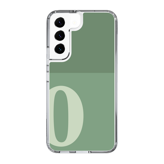 Slim Protection Case［ Original - initial two tone - O green ］