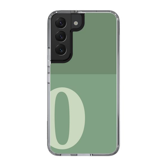 Slim Protection Case［ Original - initial two tone - O green ］
