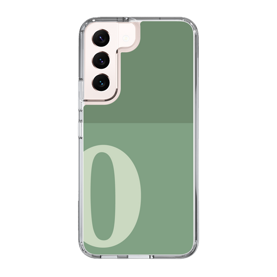 Slim Protection Case［ Original - initial two tone - O green ］