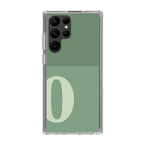 Slim Protection Case［ Original - initial two tone - O green ］