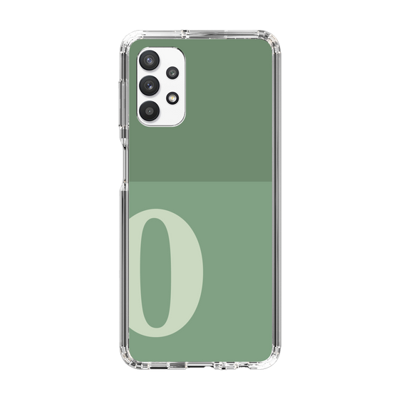 Slim Protection Case［ Original - initial two tone - O green ］