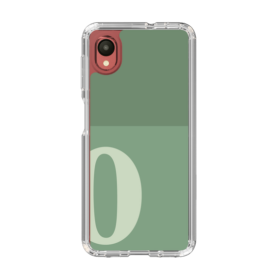 Slim Protection Case［ Original - initial two tone - O green ］