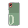 Slim Protection Case［ Original - initial two tone - O green ］