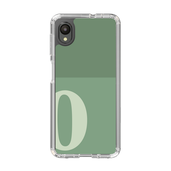 Slim Protection Case［ Original - initial two tone - O green ］