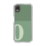 Slim Protection Case［ Original - initial two tone - O green ］