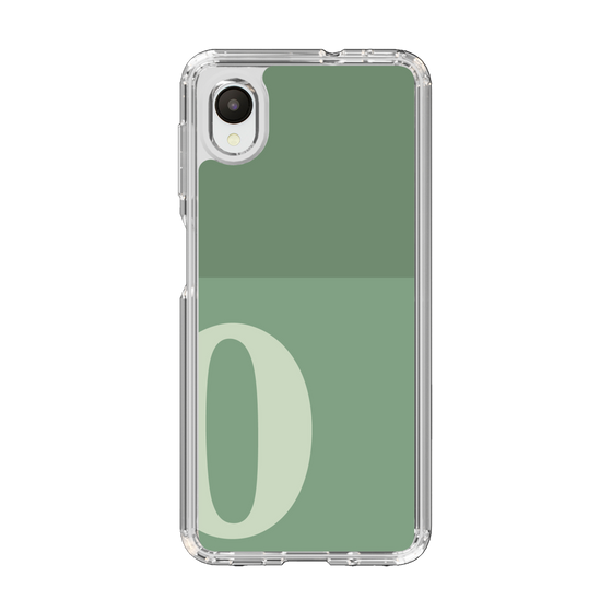 Slim Protection Case［ Original - initial two tone - O green ］