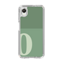 Slim Protection Case［ Original - initial two tone - O green ］