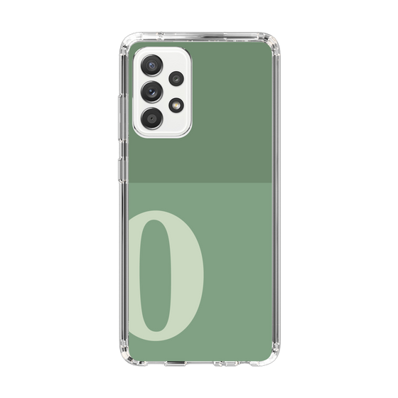 Slim Protection Case［ Original - initial two tone - O green ］