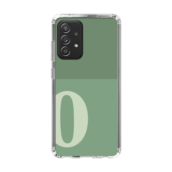 Slim Protection Case［ Original - initial two tone - O green ］