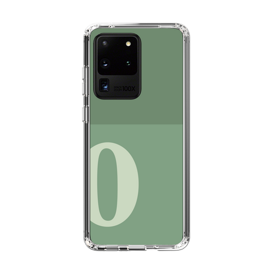 Slim Protection Case［ Original - initial two tone - O green ］