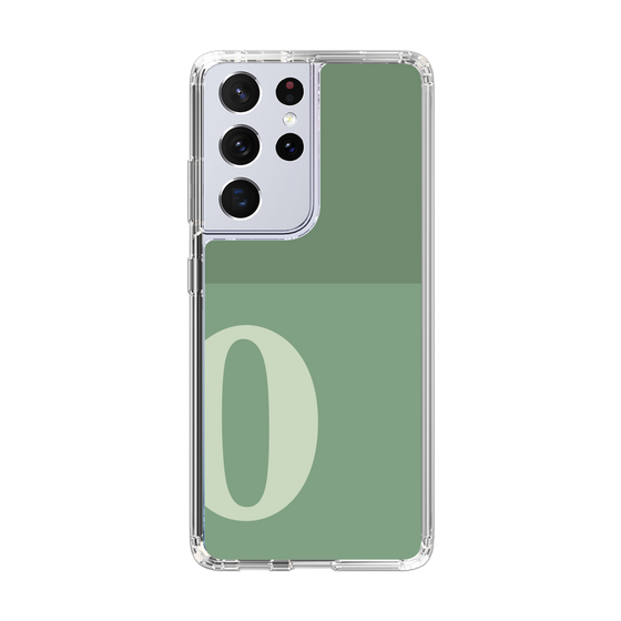 Slim Protection Case［ Original - initial two tone - O green ］