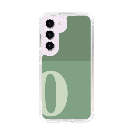 Slim Protection Case［ Original - initial two tone - O green ］