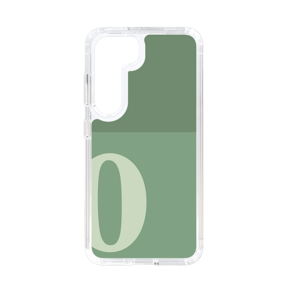 Slim Protection Case［ Original - initial two tone - O green ］
