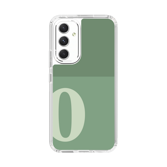 Slim Protection Case［ Original - initial two tone - O green ］