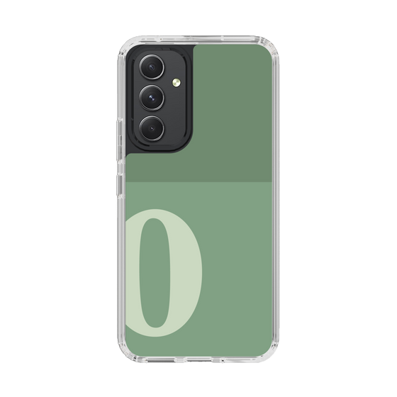Slim Protection Case［ Original - initial two tone - O green ］