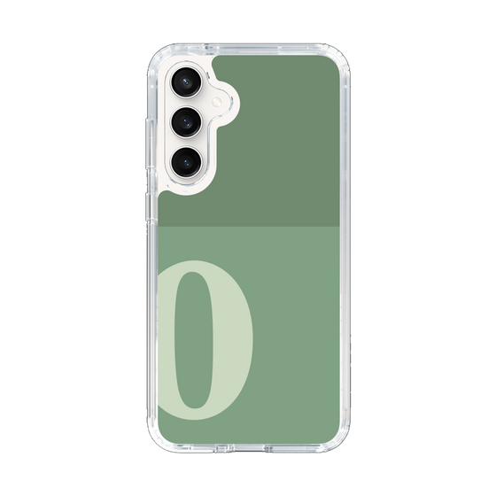 Slim Protection Case［ Original - initial two tone - O green ］