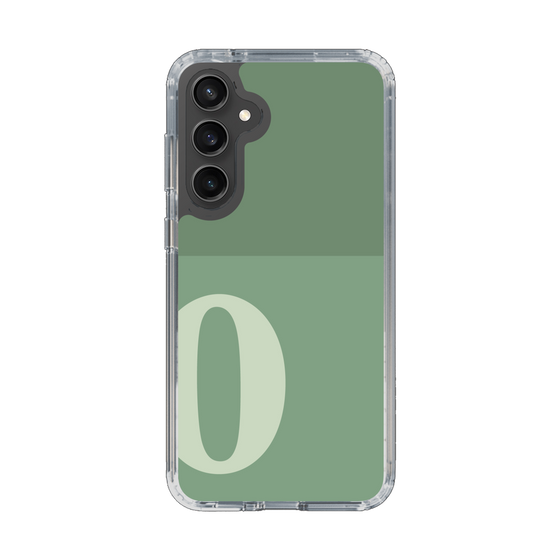 Slim Protection Case［ Original - initial two tone - O green ］