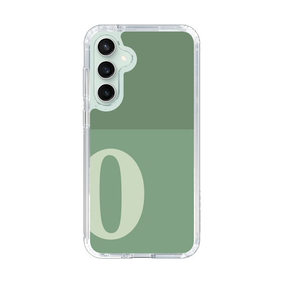 Slim Protection Case［ Original - initial two tone - O green ］