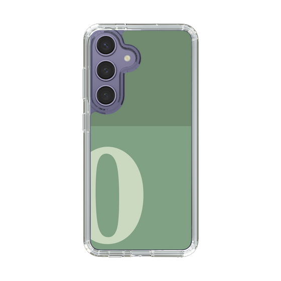 Slim Protection Case［ Original - initial two tone - O green ］