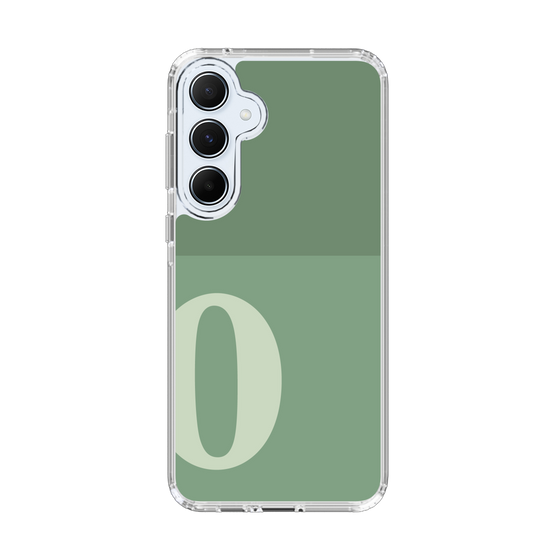 Slim Protection Case［ オリジナル - initial two tone - O green ］