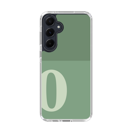 Slim Protection Case［ オリジナル - initial two tone - O green ］