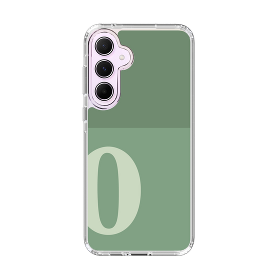 Slim Protection Case［ オリジナル - initial two tone - O green ］