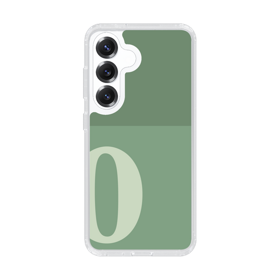 Slim Protection Case［ Original - initial two tone - O green ］