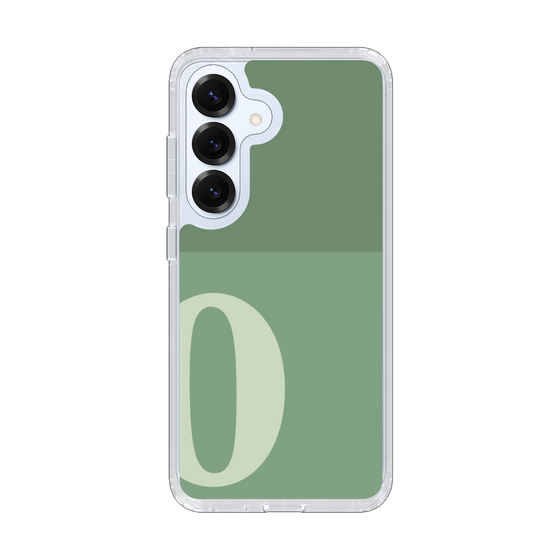 Slim Protection Case［ Original - initial two tone - O green ］
