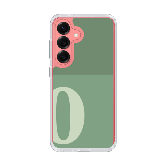 Slim Protection Case［ Original - initial two tone - O green ］
