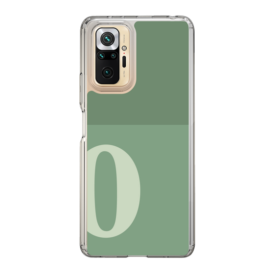 Slim Protection Case［ Original - initial two tone - O green ］