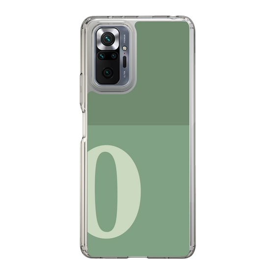 Slim Protection Case［ Original - initial two tone - O green ］