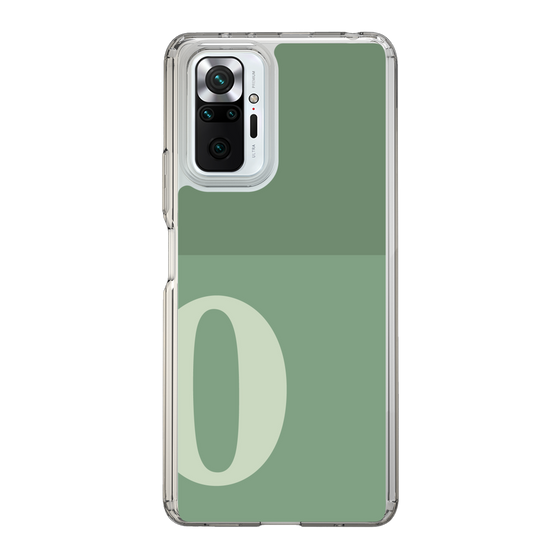 Slim Protection Case［ Original - initial two tone - O green ］