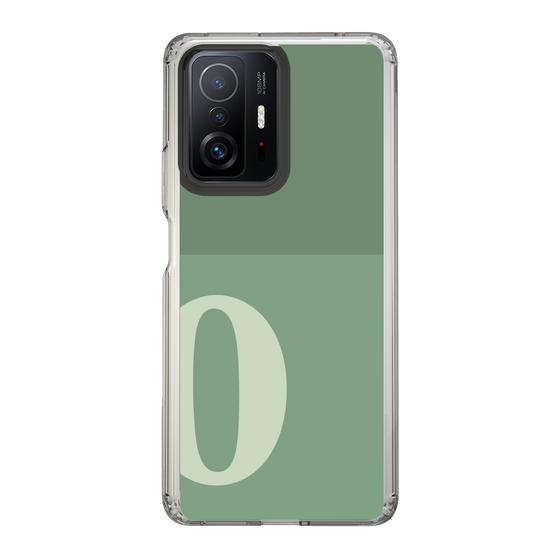 Slim Protection Case［ Original - initial two tone - O green ］