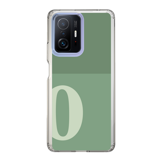 Slim Protection Case［ Original - initial two tone - O green ］