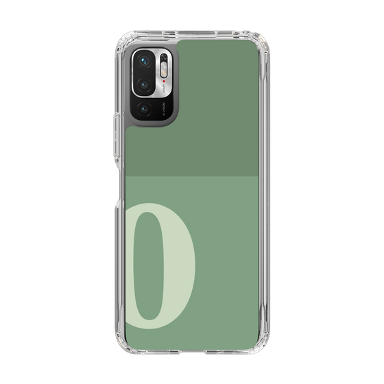Slim Protection Case［ Original - initial two tone - O green ］
