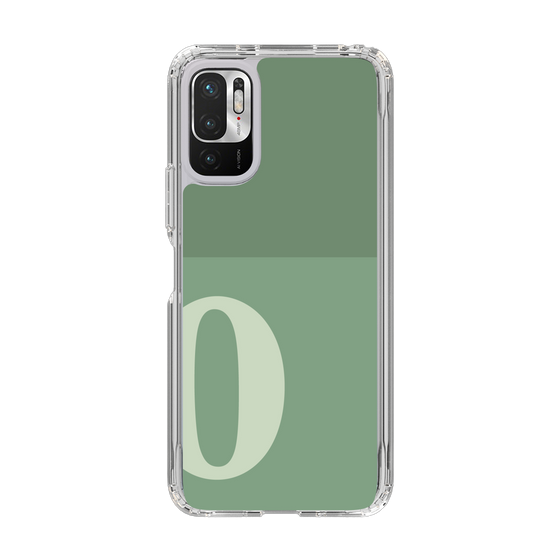 Slim Protection Case［ Original - initial two tone - O green ］