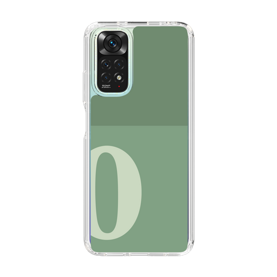 Slim Protection Case［ Original - initial two tone - O green ］