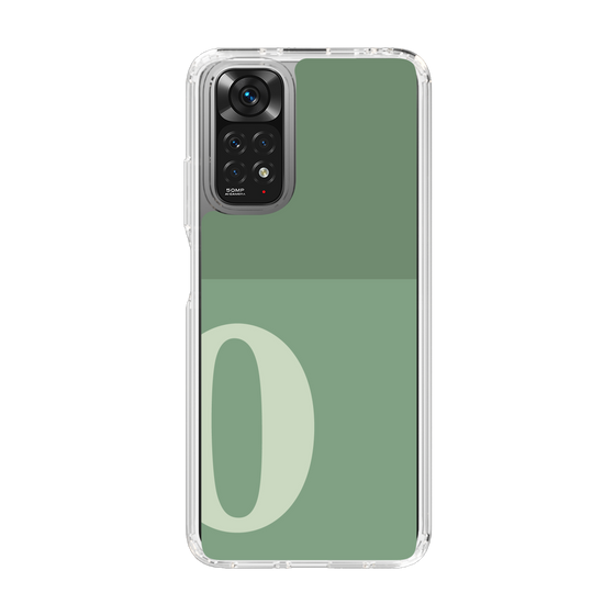 Slim Protection Case［ Original - initial two tone - O green ］