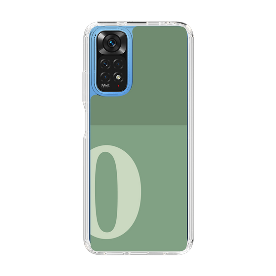 Slim Protection Case［ Original - initial two tone - O green ］